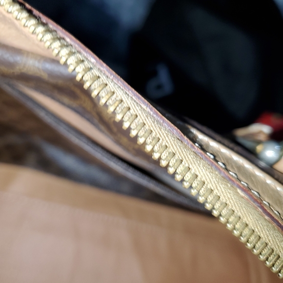 Celine Vintage Boston Bag 1 OPEN POCKET IN FRONT Macadame Coated  Canvas . - Picture 16 of 16